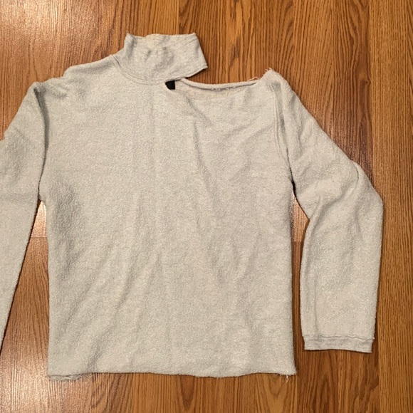 RTA langley metallic terry sweatshirt - Picture 2 of 5
